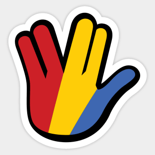 Live Loud & Prosper Sticker